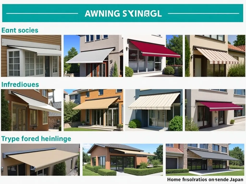 オーニングの種類