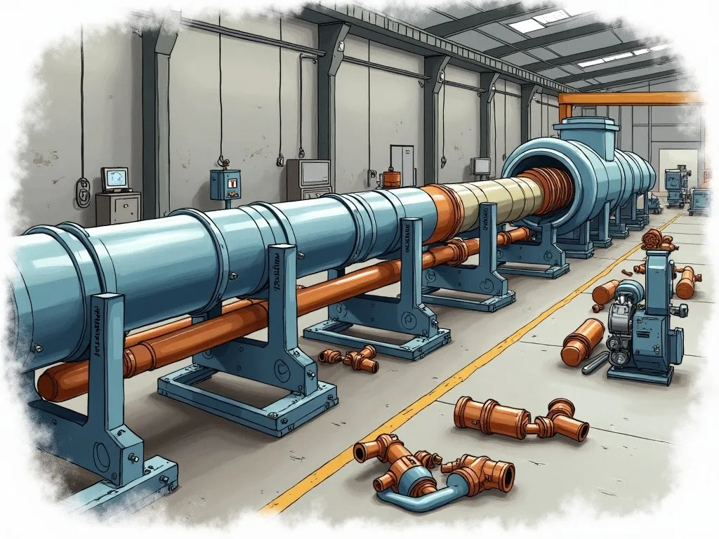 ニップルの製造過程
