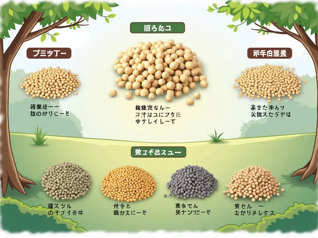 ペレットの種類
