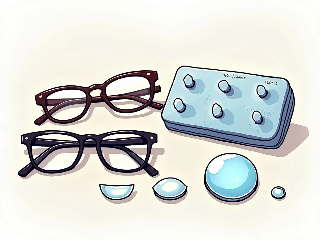 メガネとコンタクトレンズ