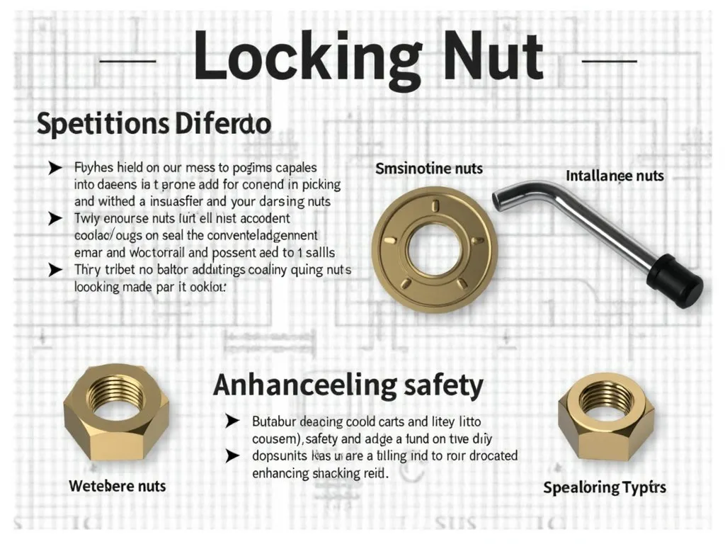 ロックナットの取り付け