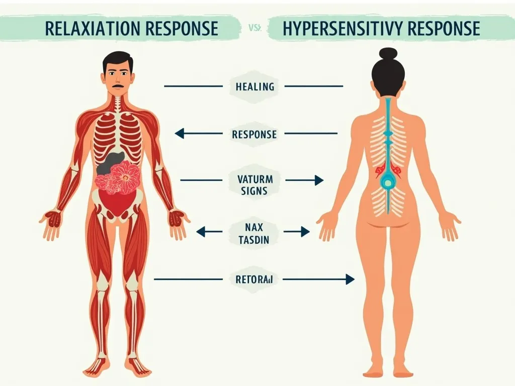 弛緩反応と過敏反応