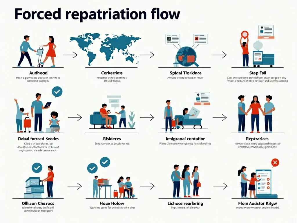 強制送還の流れ
