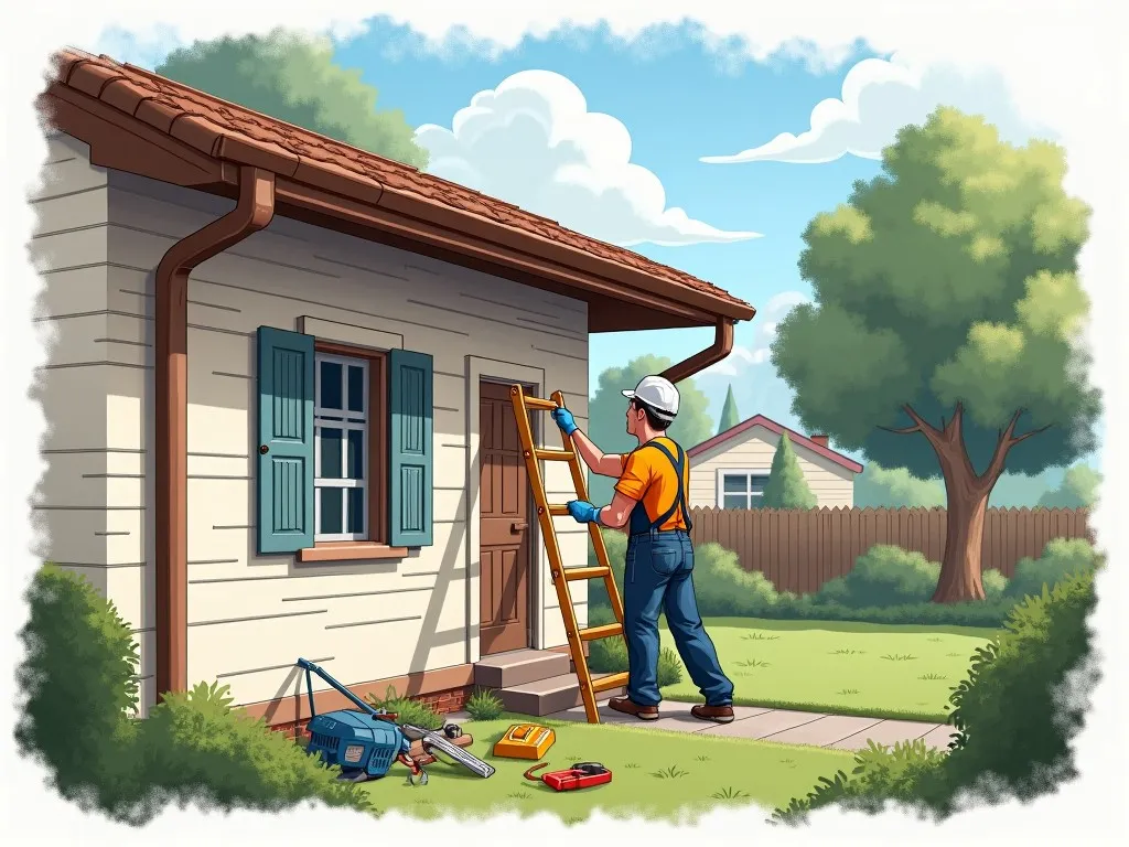 雨樋のメンテナンス